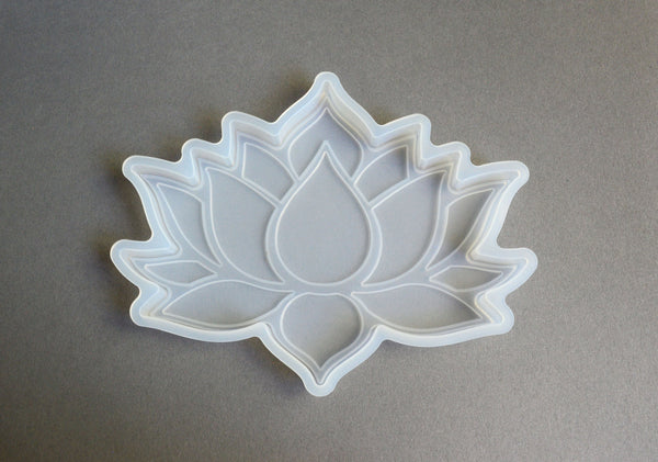 Silicone Flower Mold, Lotus Shaped Resin Mold - 1 piece (M060) – Paper Dog  Supply Co